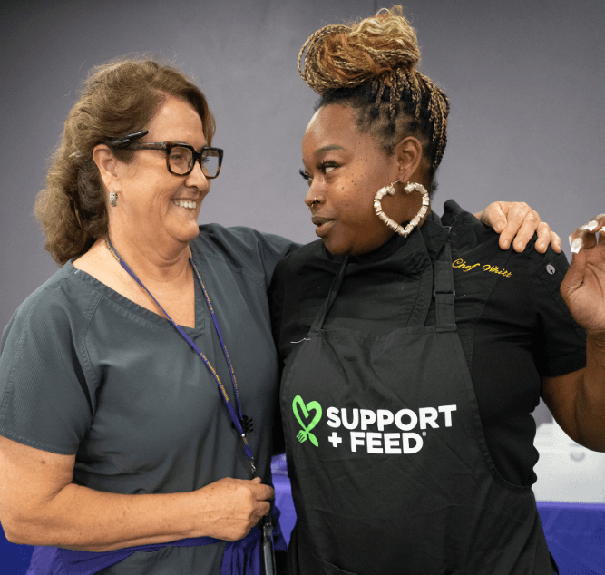 Dr. Shelly Dolan and Chef Whitt Jackson of Support + Feed at the 2026 Back-to-School Health Fair