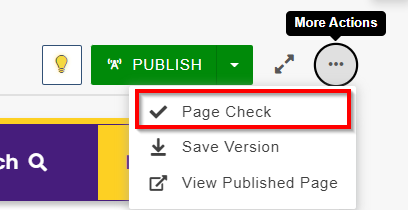 Page check